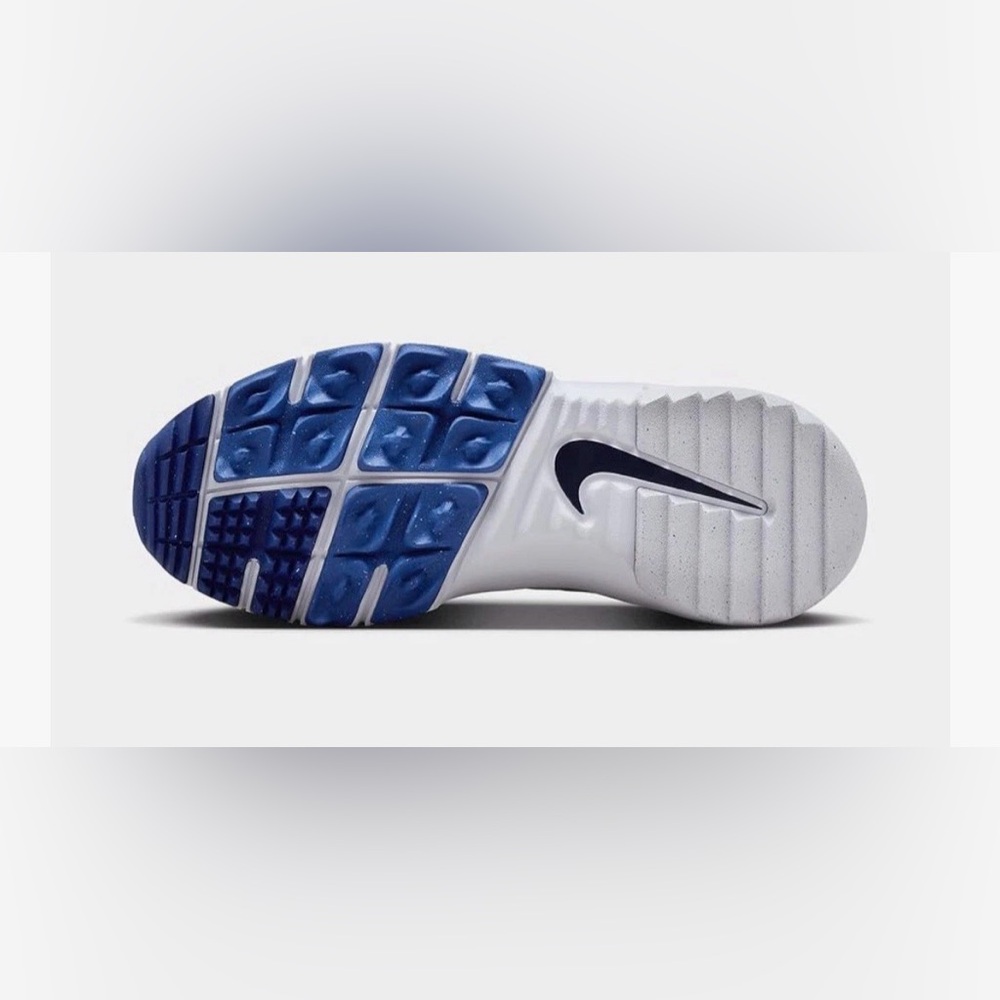 Nike Free Golf NN Men’s Golf Shoes-White/Blue-Various Sizes NIB⛳️ - Picture 3 of 8